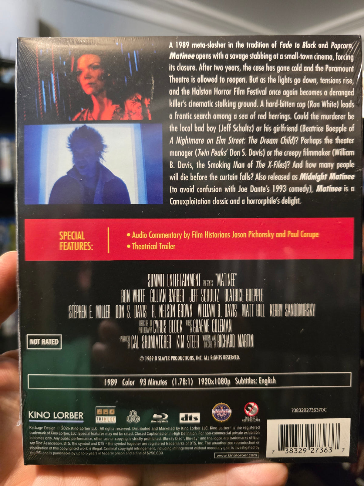 MATINEE (KINO CULT) (BLU-RAY)