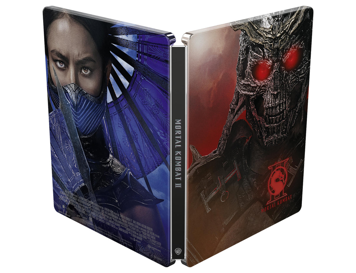 MORTAL KOMBAT II [LIMITED EDITION STEELBOOK] (WARNER BROTHERS) (4K UHD+BLU-RAY REGION B) (UK IMPORT)
