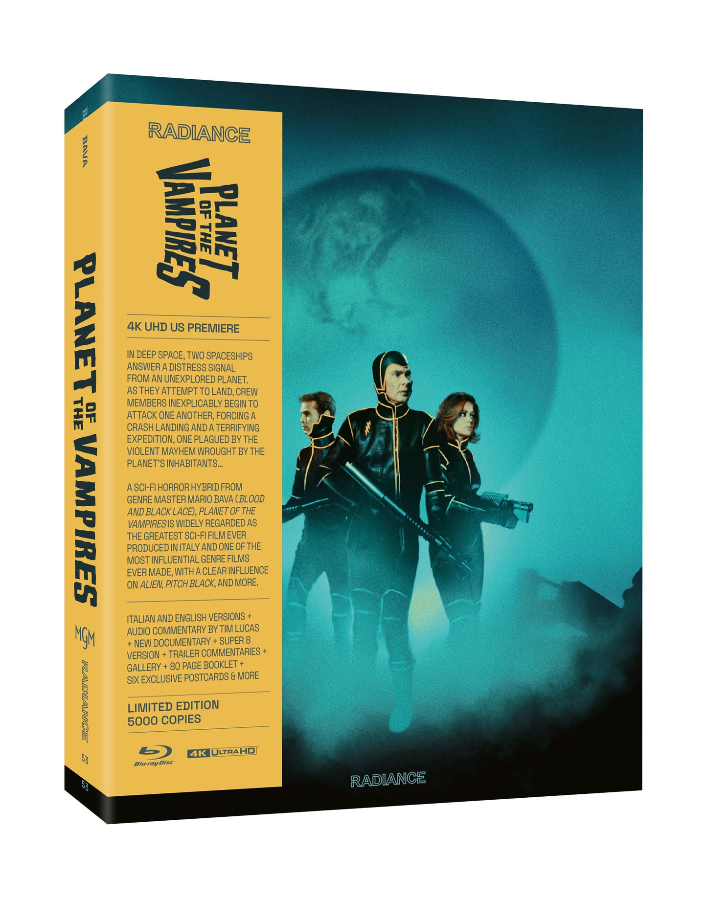 PLANET OF THE VAMPIRES [LIMITED EDITION] (RADIANCE FILMS) (4K UHD+BLU-RAY)