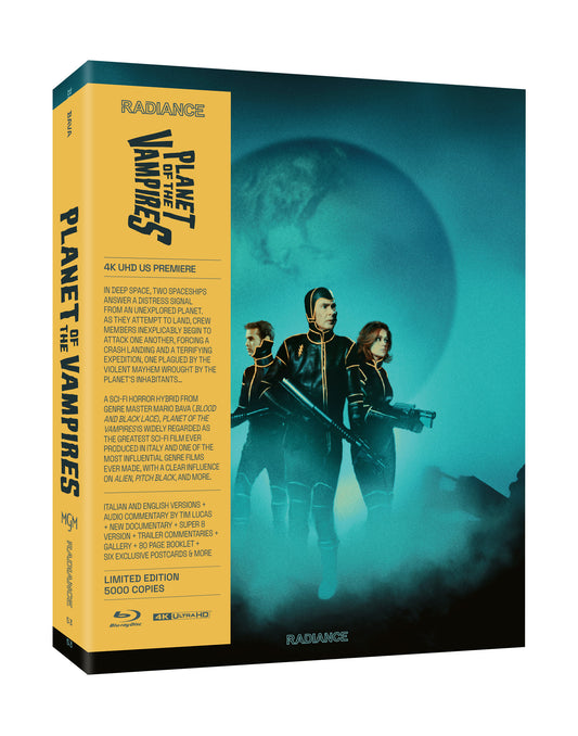 PLANET OF THE VAMPIRES [LIMITED EDITION] (RADIANCE FILMS) (4K UHD+BLU-RAY)