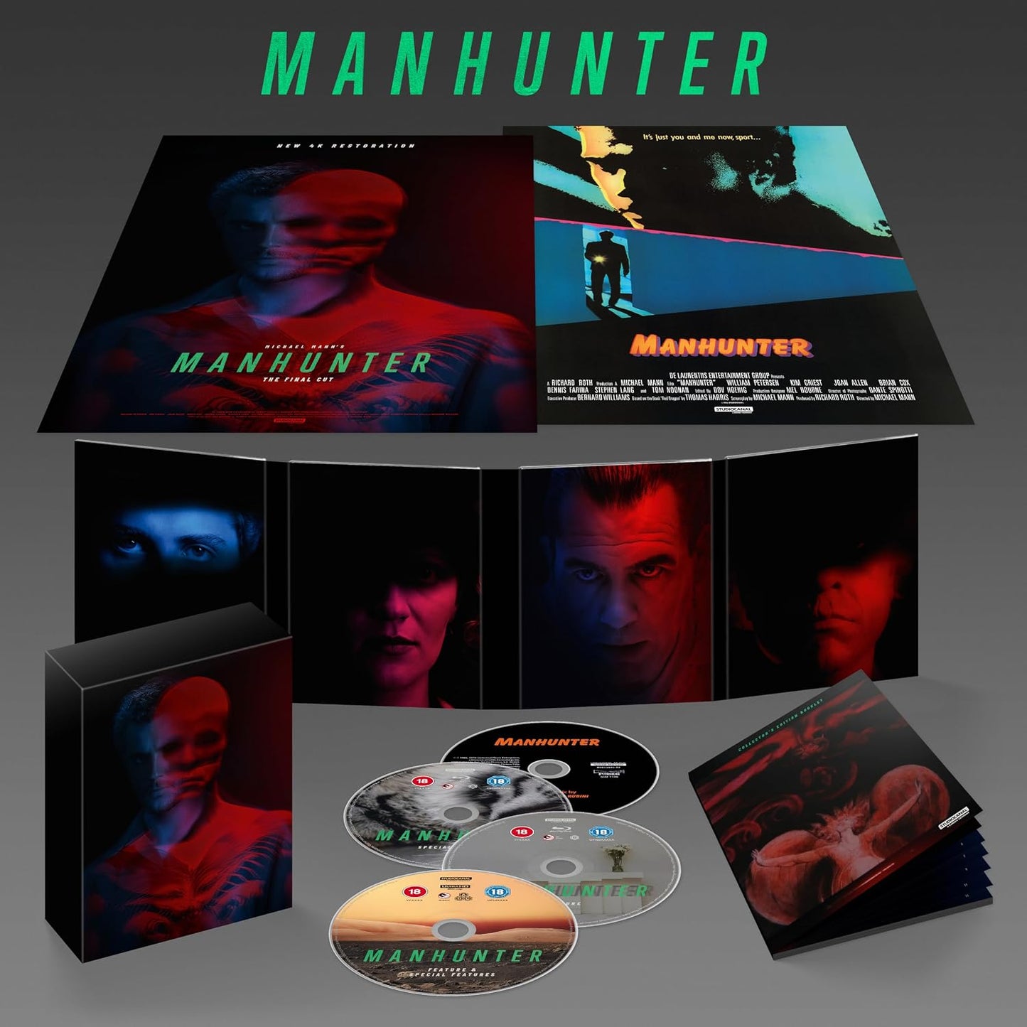 MANHUNTER [THE FINAL CUT-LIMITED COLLECTOR'S EDITION] (STUDIO CANAL) (4K UHD) (UK IMPORT)