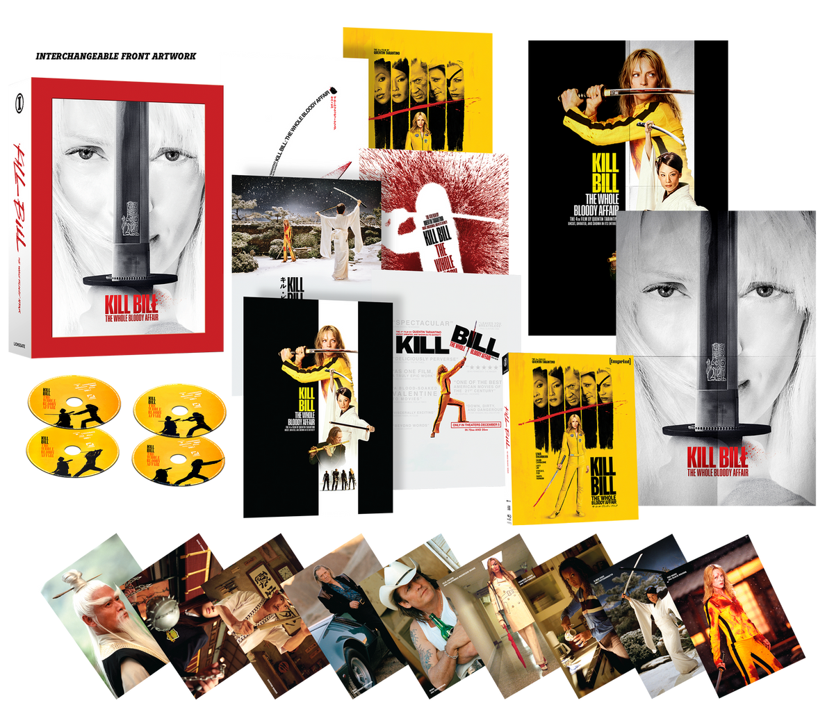 Kill Bill: The Whole Bloody Affair – Imprint Limited Edition Large Hardbox 4K UHD + Blu-ray