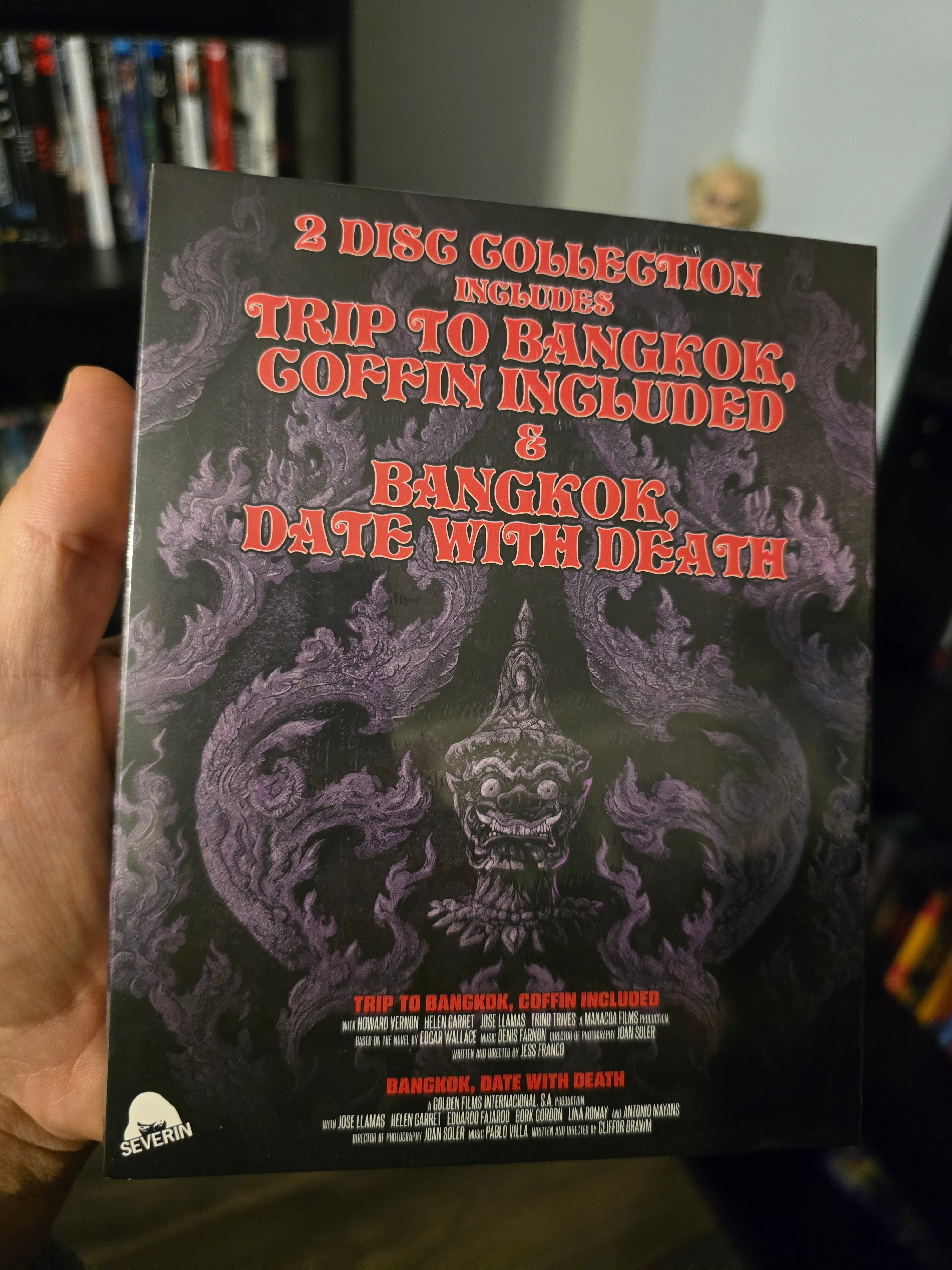 JESS FRANCO: FROM BANGKOK WITH BULLETS (SEVERIN FILMS) (BLU-RAY w/LE SLIPCOVER)