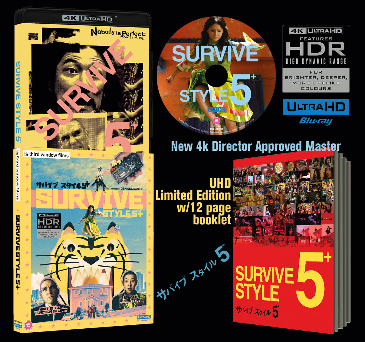 SURVIVE STYLE 5+ [LIMITED EDITION] (THIRD WINDOW) (4K UHD) (UK IMPORT)