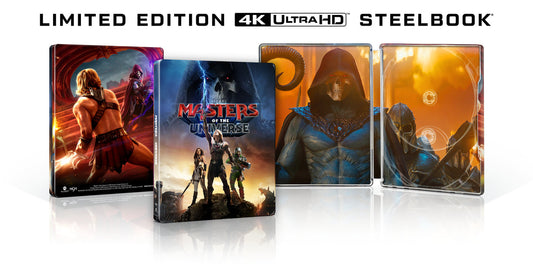 MASTERS OF THE UNIVERSE (2026) [UK LIMITED EDITION STEELBOOK] (MGM/4K UHD+BLU-RAY/REGION FREE)