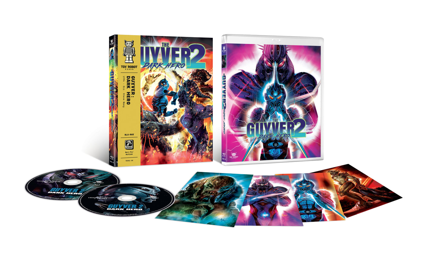 THE GUYVER 2: DARK HERO (TOY ROBOT VIDEO) (BLU-RAY w/SLIPCOVER)