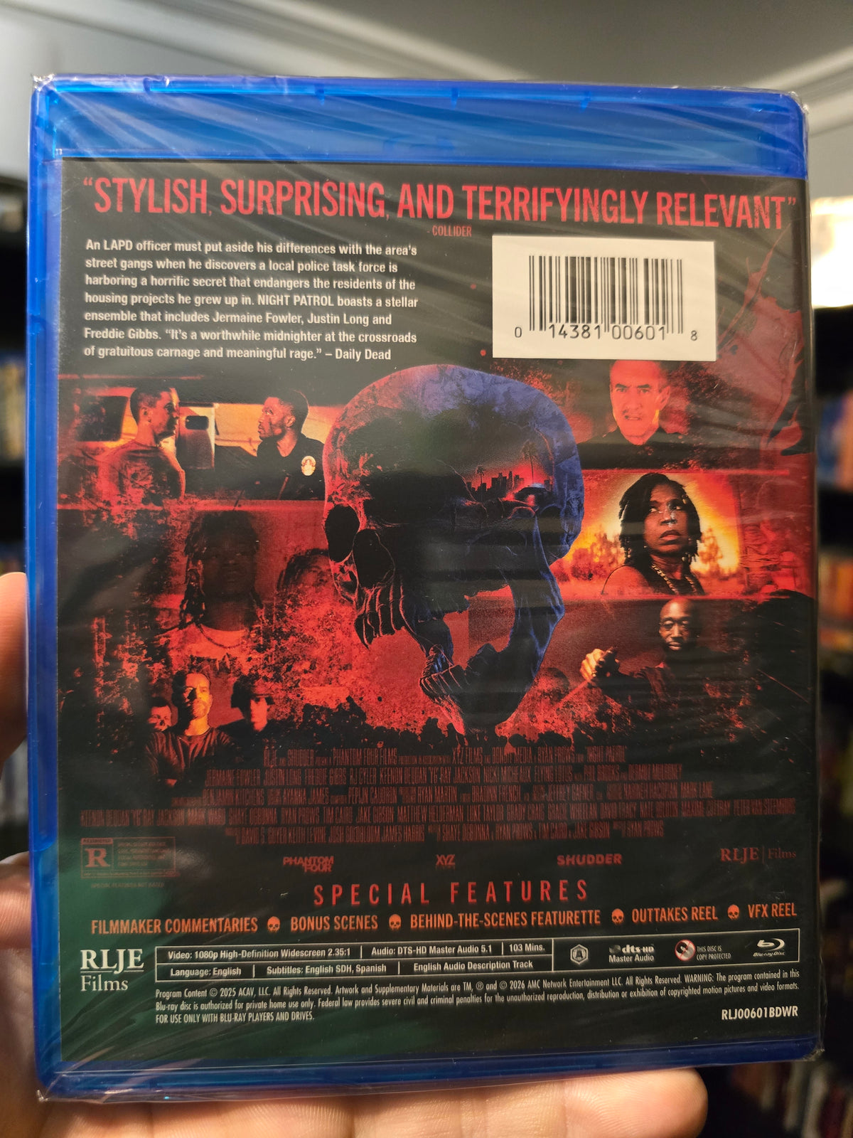 NIGHT PATROL (SHUDDER) (BLU-RAY)