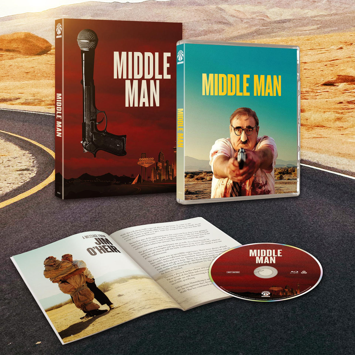 Middle Man – Antenna Releasing Limited Edition Slipcover Blu-ray