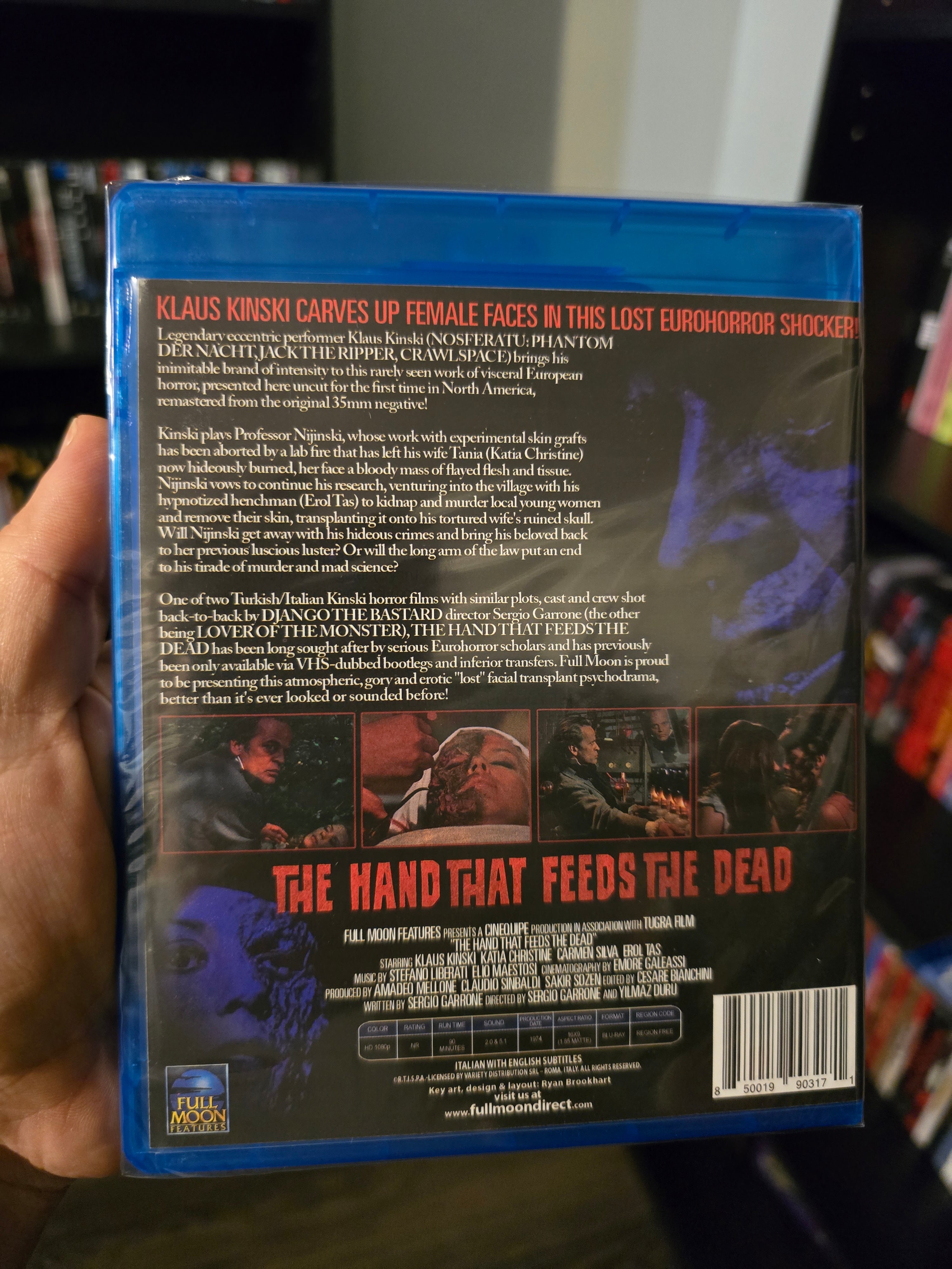 The Hand That Feeds the Dead (Full Moon Features) (Blu-ray)