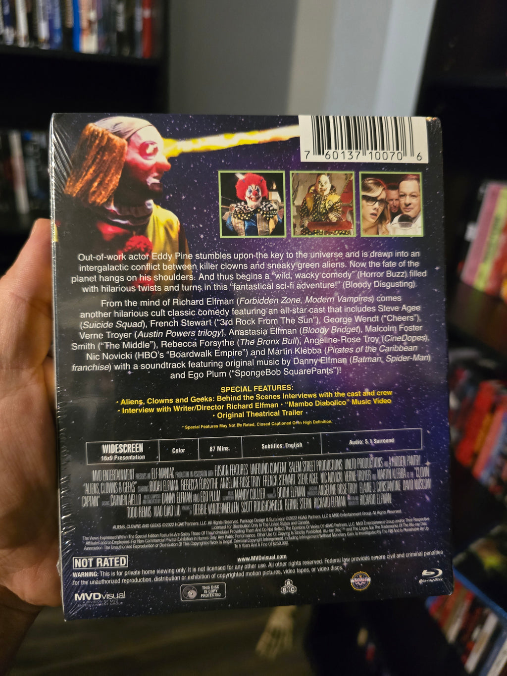Aliens, Clowns and Geeks [Special Edition] (MVD Visual) (Blu-ray w/Slipcover)