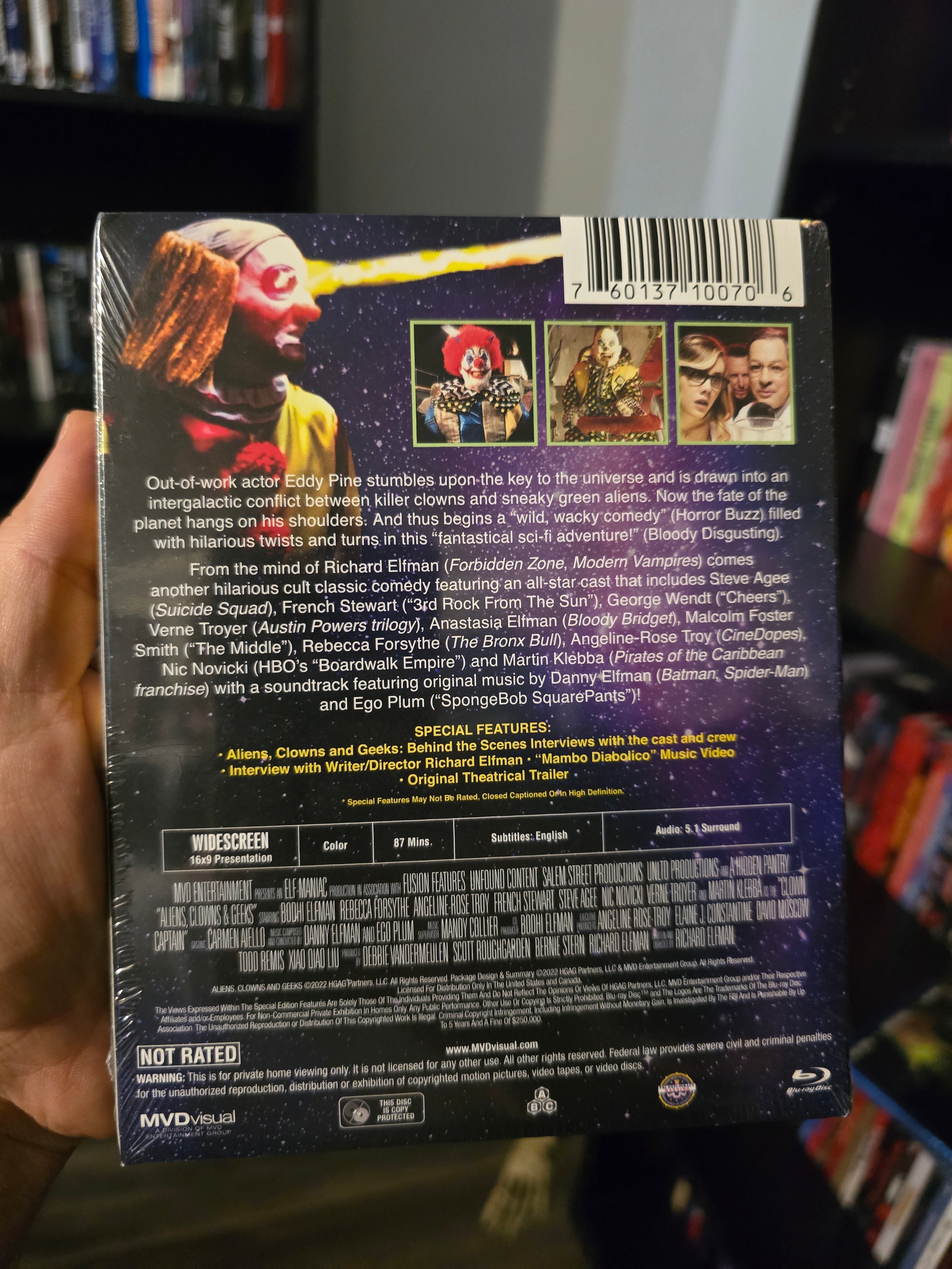 Aliens, Clowns and Geeks [Special Edition] (MVD Visual) (Blu-ray w/Slipcover)