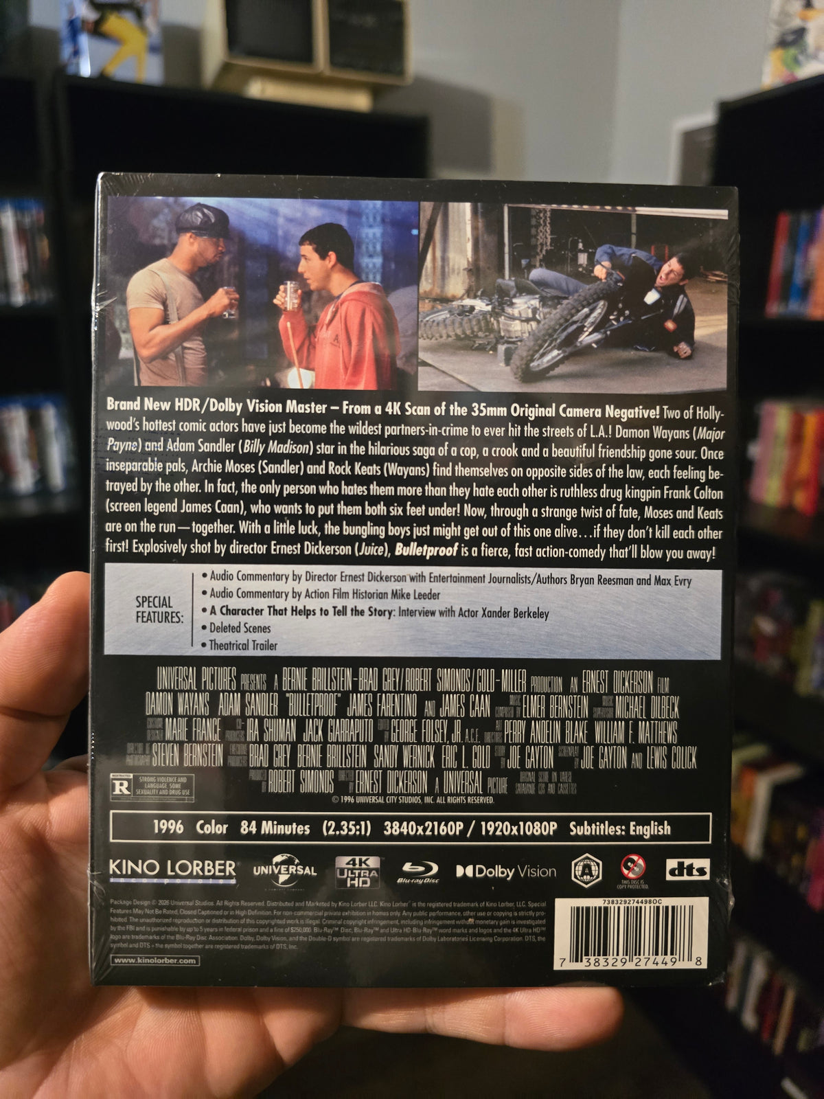 BULLETPROOF (KINO) (4K UHD+BLU-RAY)