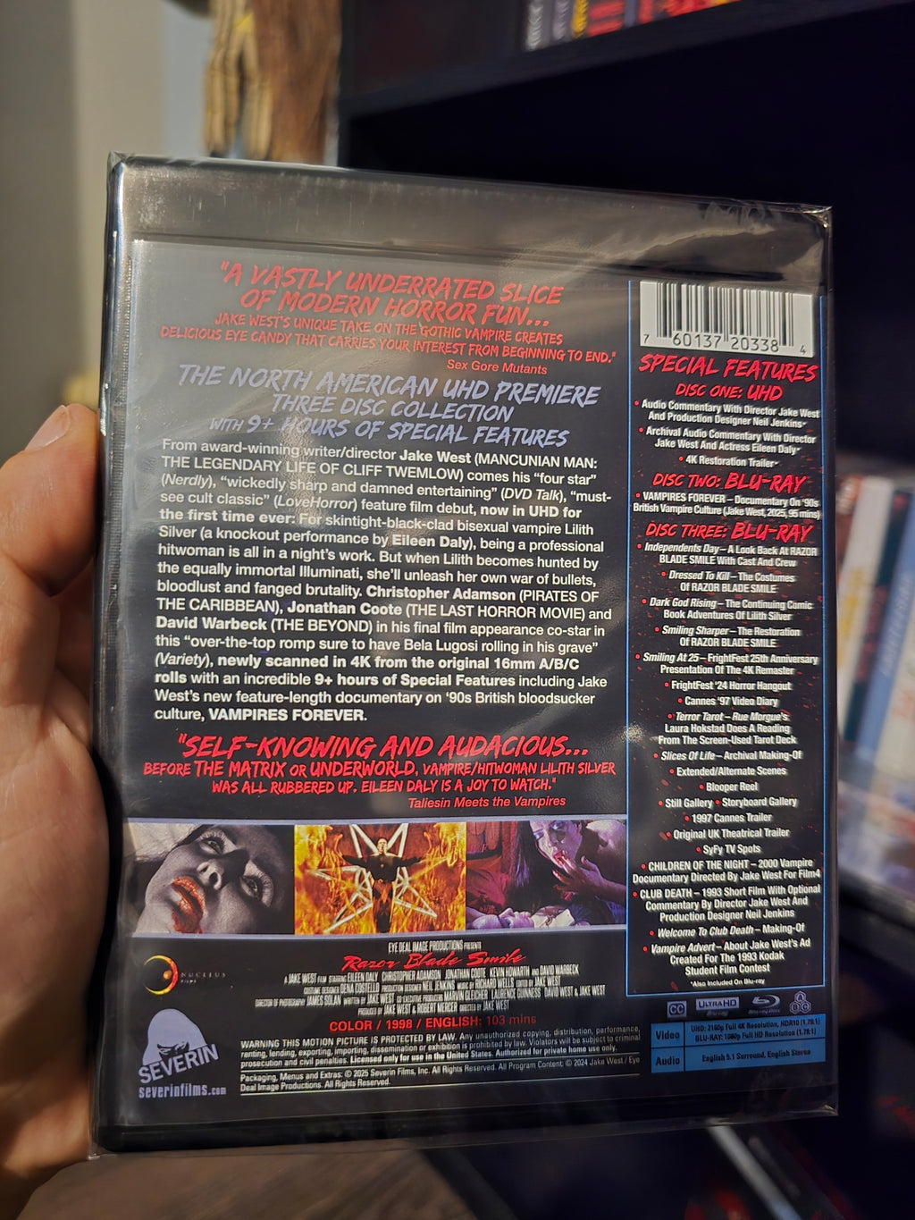 Razor Blade Smile (Severin Films) (4K UHD)
