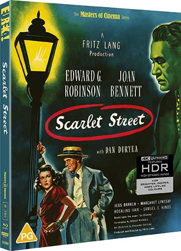 SCARLET STREET [LIMITED EDITION] (EUREKA) (4K UHD+BLU-RAY REGION B) (UK IMPORT)