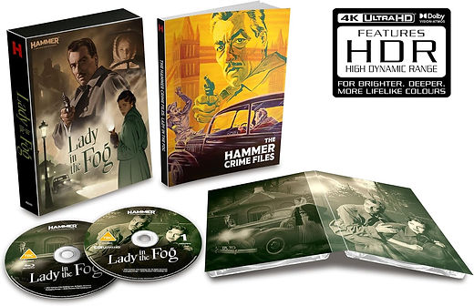 Lady in the Fog (1952) – Hammer Films Limited Collector’s Edition 4K UHD + Blu-ray