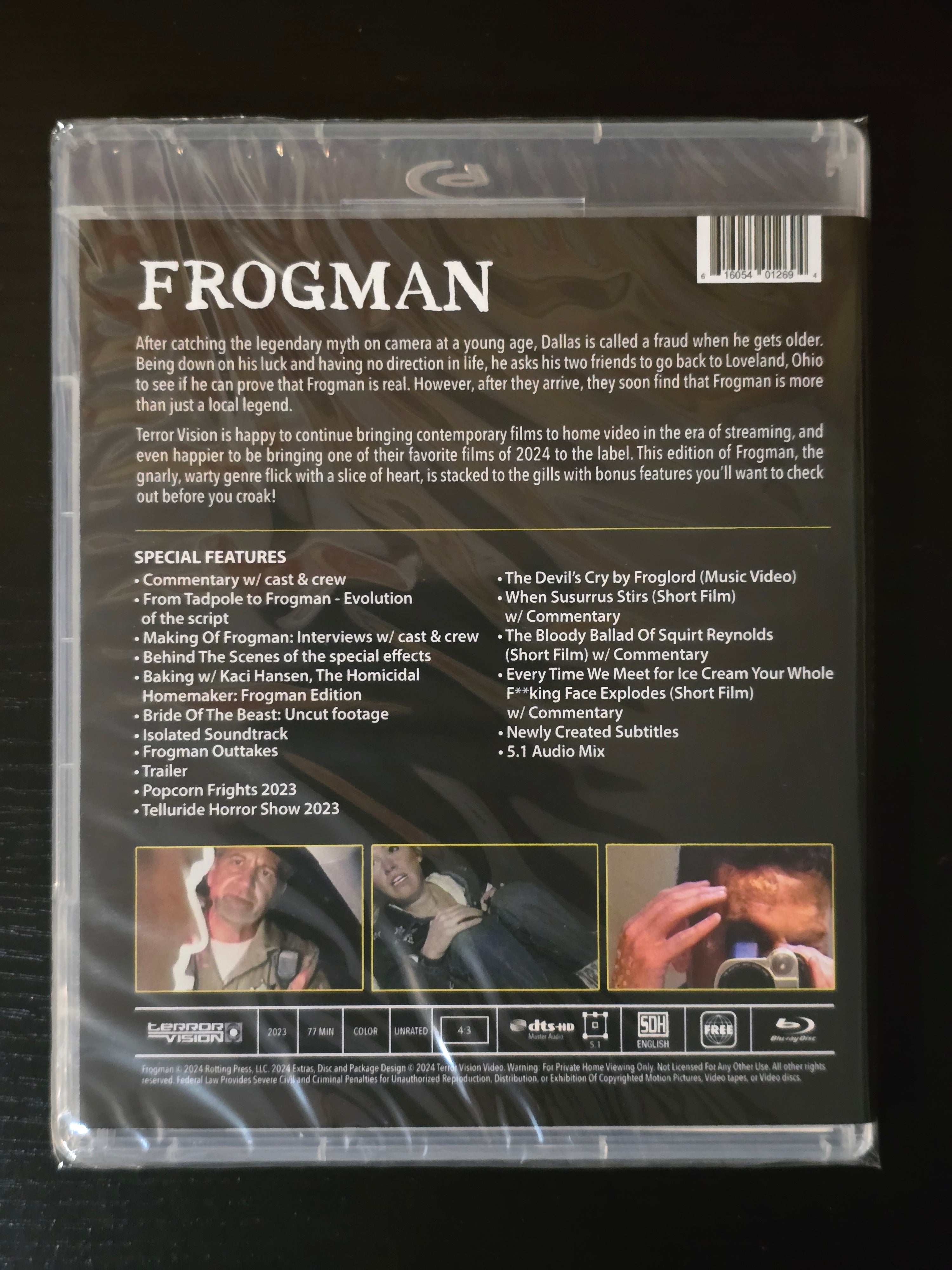 FROGMAN (TERROR VISION) (BLU-RAY w/SLIPCOVER)
