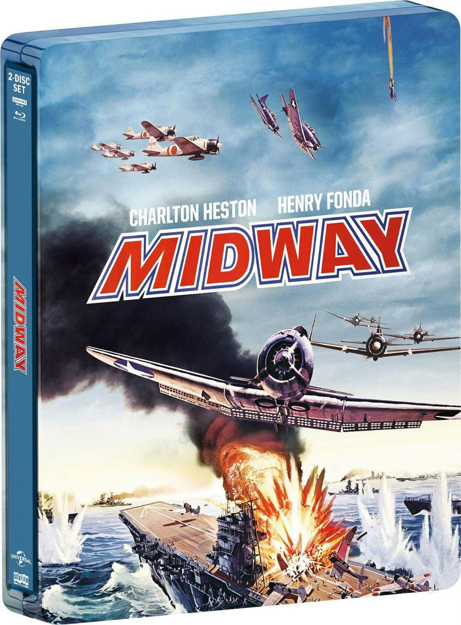 Midway (1976) – Shout! Factory Limited Edition Steelbook 4K UHD
