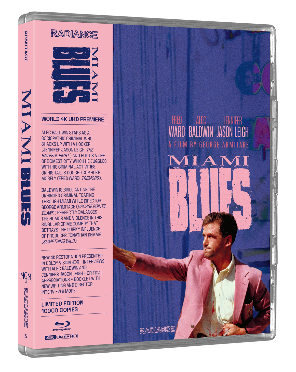 MIAMI BLUES [LIMITED EDITION] (RADIANCE FILMS) (4K UHD+BLU-RAY)