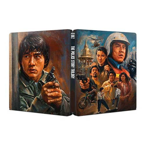 The Police Story Trilogy – Eureka Limited Edition Steelbook 4K UHD
