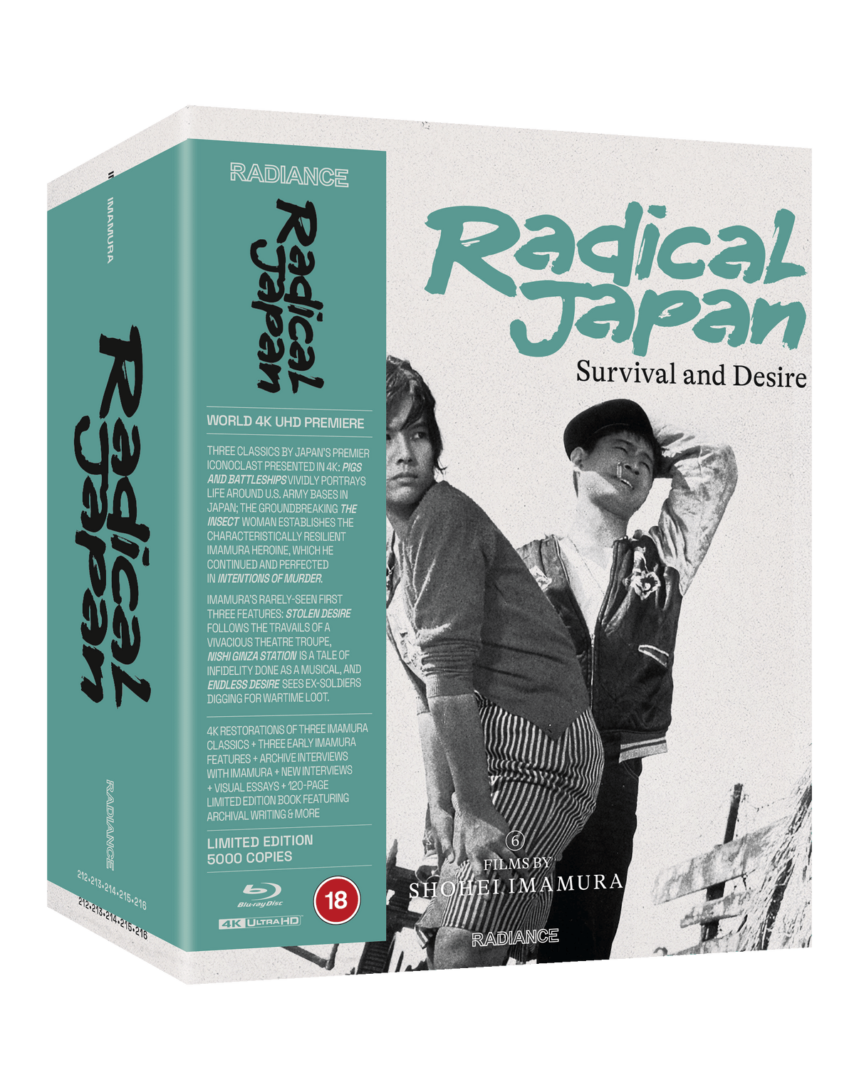 RADICAL JAPAN - SURVIVAL AND DESIRE [LIMITED EDITION] (RADIANCE) (4K UHD+BLU-RAY REGION B) (UK IMPORT)