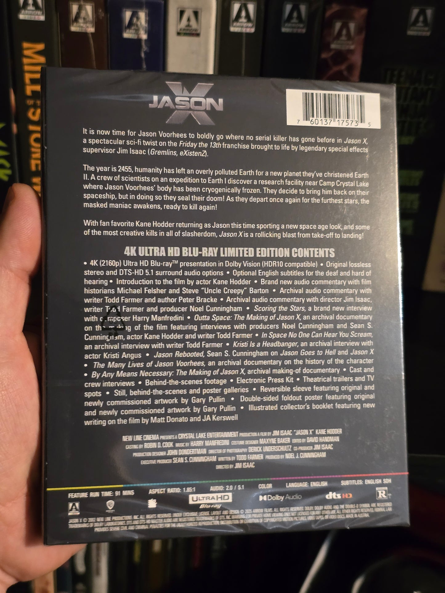 Jason X [Limited Edition] (Arrow Video) (4K UHD w/Slipcover)