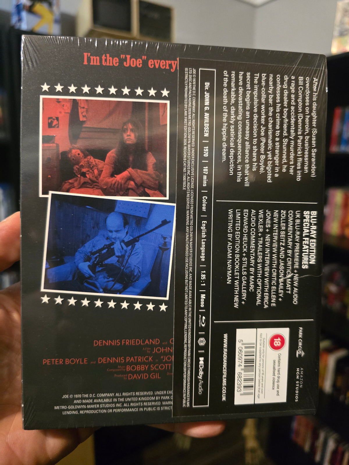 'JOE' [LIMITED EDITION] (TRANSMISSION) (BLU-RAY REGION B) (UK IMPORT)