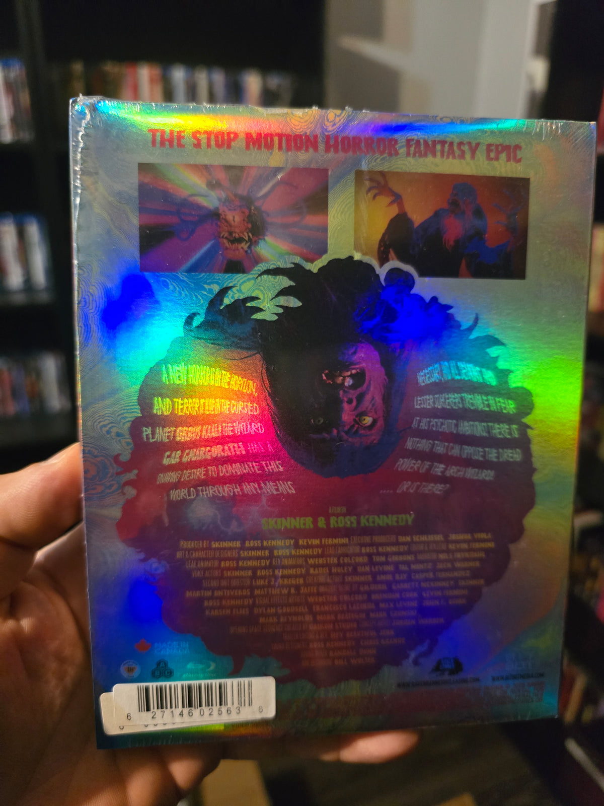 SHRINE OF ABOMINATIONS [LIMITED EDITION HOLOGRAPHIC O-CARD] (BIT BOT) (BLU-RAY w/SLIPCOVER)