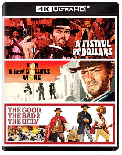 Sergio Leone: Masterworks – Kino Lorber Studio Classics 4K UHD Box Set