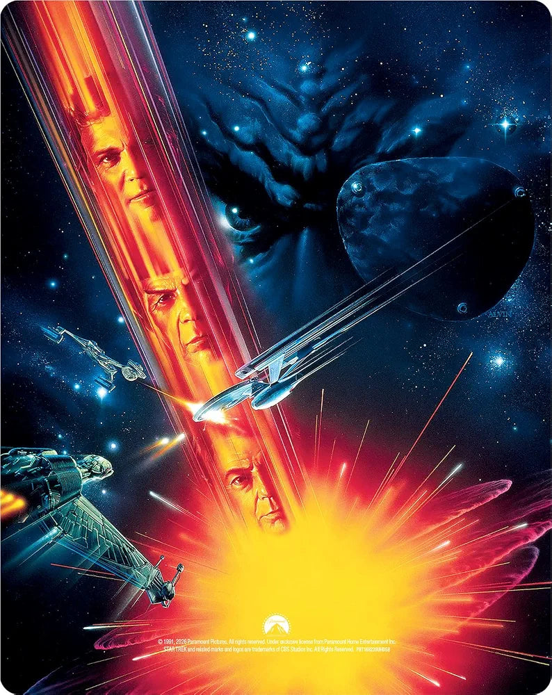 Star Trek VI: The Undiscovered Country – 35th Anniversary Steelbook 4K UHD + Blu-ray