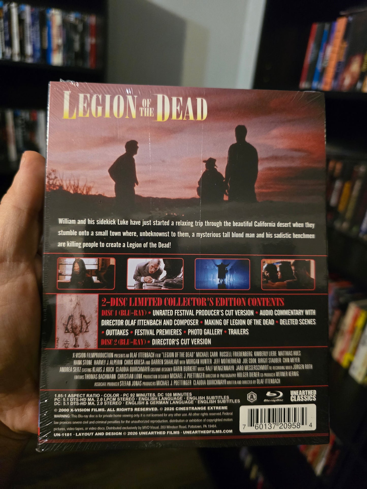 Legion of the Dead [Limited Collector's Edition] (Unearthed Films) (Blu-ray w/Slipcover)