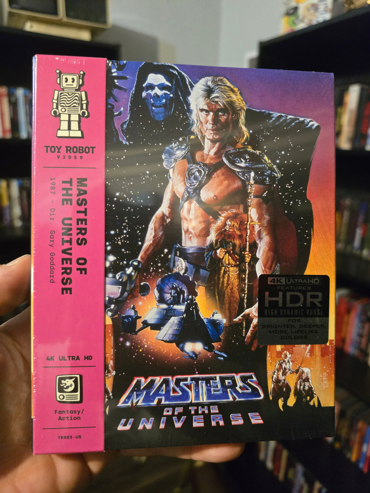 MASTERS OF THE UNIVERSE (TOY ROBOT) (4K UHD w/SLIPCOVER)