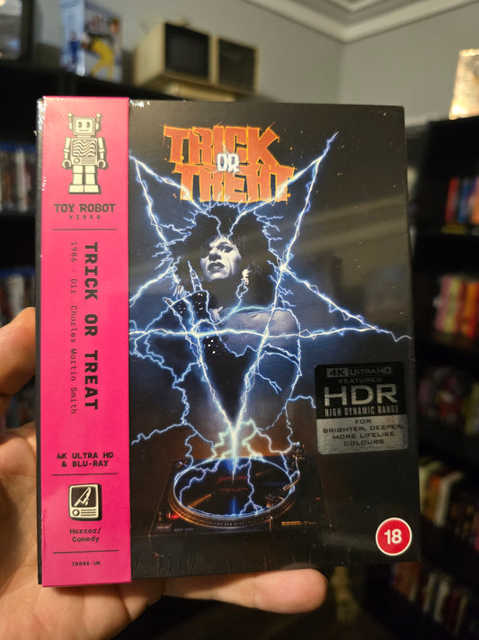 TRICK OR TREAT (1986) (TOY ROBOT) (4K UHD) (UK IMPORT)