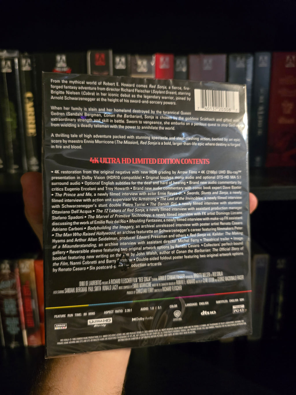 Red Sonja [Limited Edition] (Arrow Video) (4K UHD w/Slipcase)