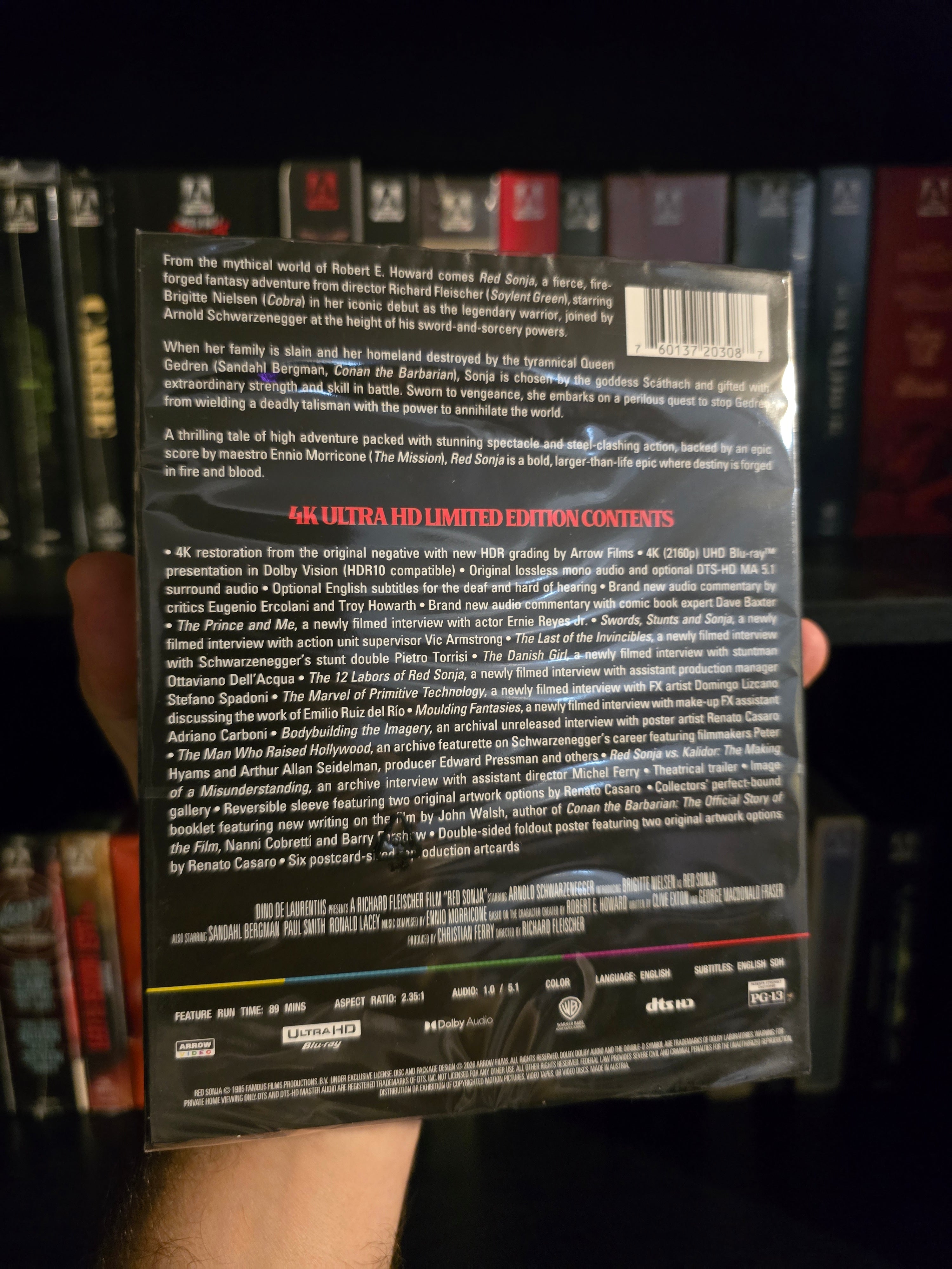 Red Sonja [Limited Edition] (Arrow Video) (4K UHD w/Slipcase)