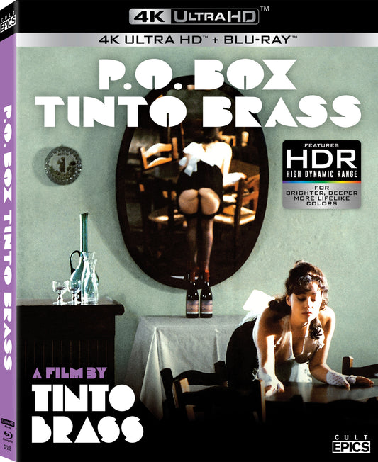P.O. BOX TINTO BRASS (CULT EPICS) (4K UHD+BLU-RAY)