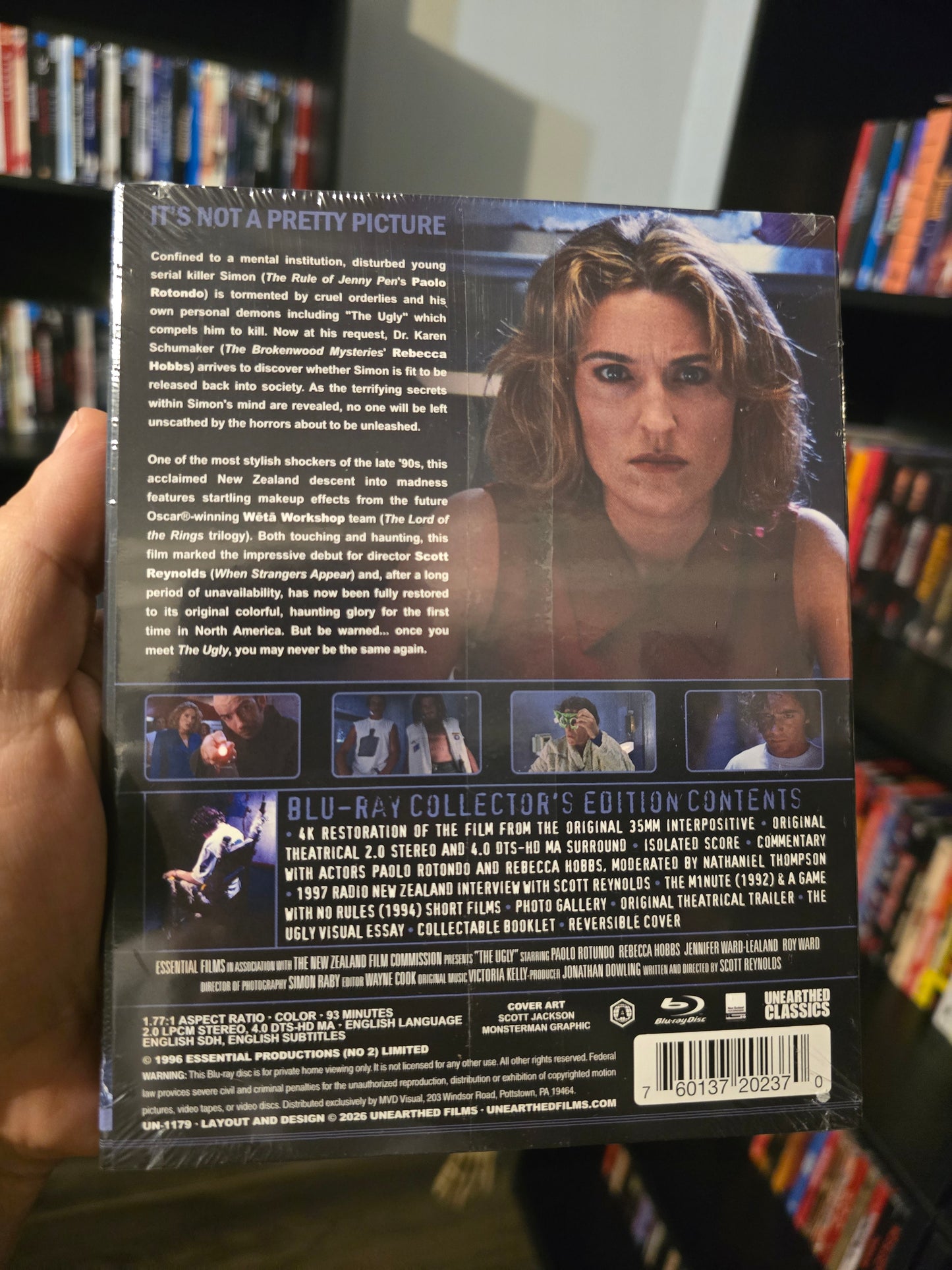 THE UGLY [LIMITED COLLECTOR'S EDTION] (UNEARTHED FILMS) (BLU-RAY w/SLIPCOVER)