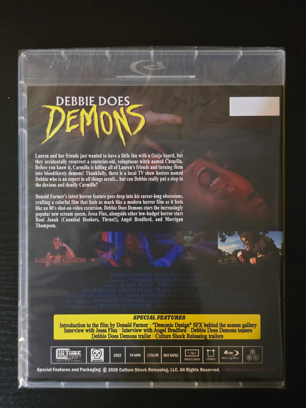 DEBBIE DOES DEMONS (CULTURE SHOCK) (BLU-RAY w/SLIPCOVER)