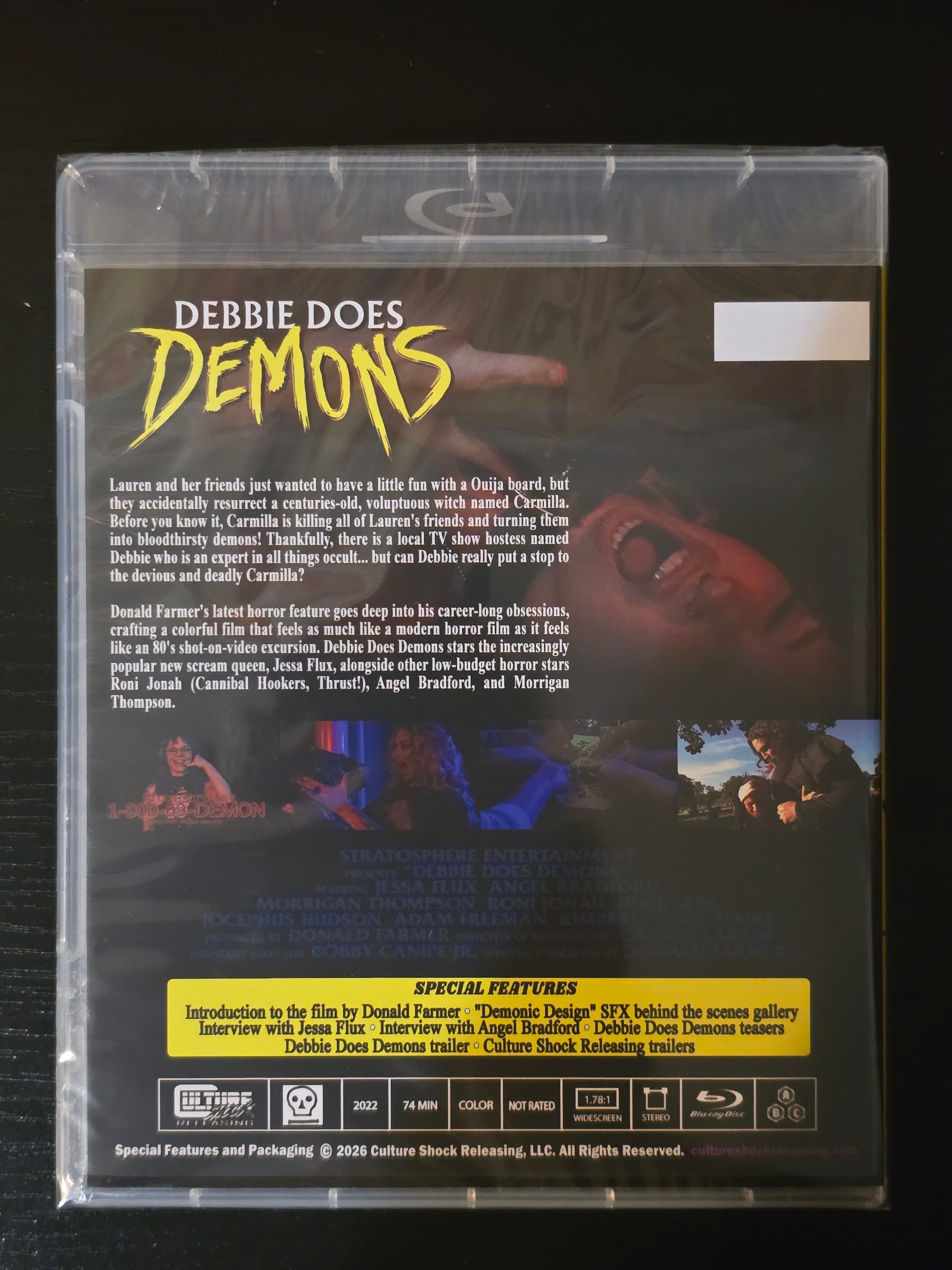 DEBBIE DOES DEMONS (CULTURE SHOCK) (BLU-RAY w/SLIPCOVER)