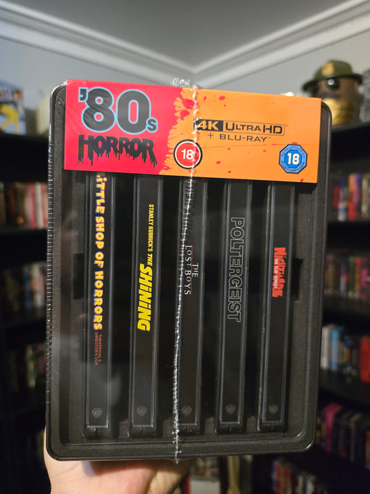 80s HORROR [LIMITED EDITION STEELBOOK LIBRARY CASE] (WARNER BROTHERS) (4K UHD) (UK IMPORT)