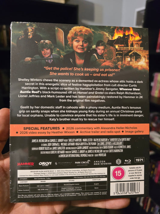 WHOEVER SLEW AUNTIE ROO? (HAMMER FILMS) (BLU-RAY REGION B) (UK IMPORT)
