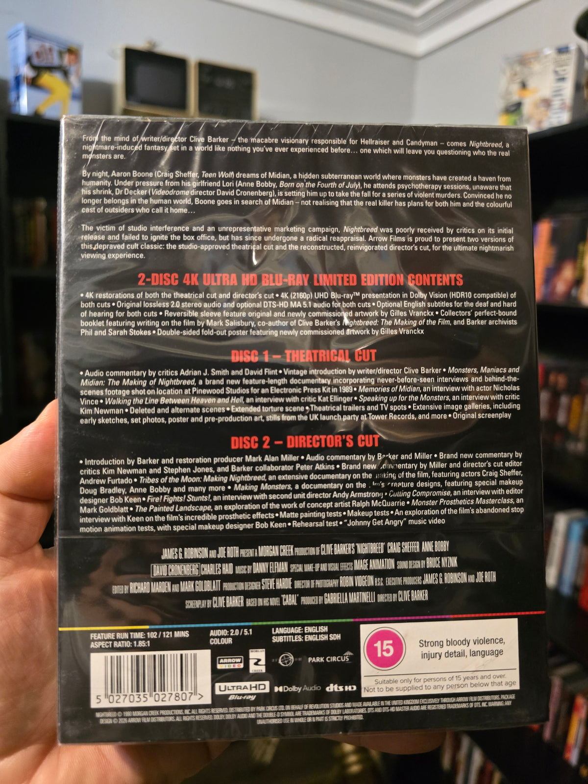 NIGHTBREED - ARROW LIMITED EDITION 4K UHD