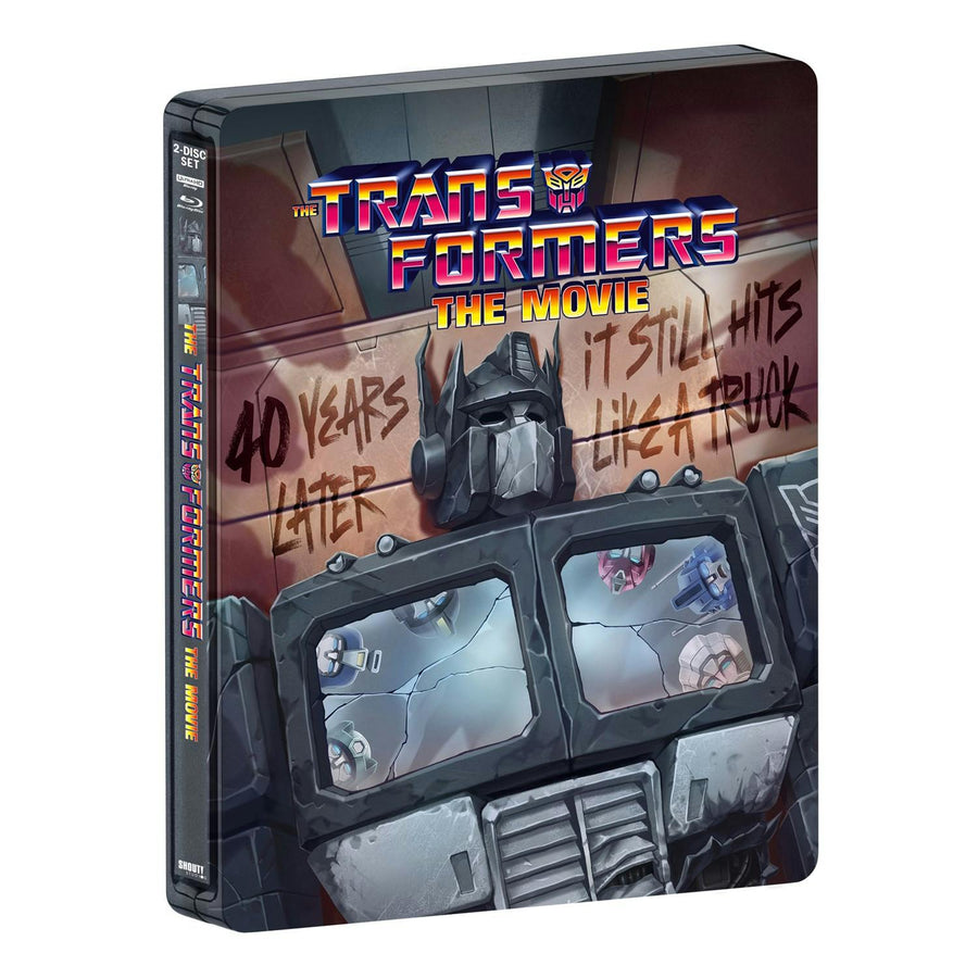 THE TRANSFORMERS: THE MOVIE [40TH ANNIVERSARY LIMITED EDITION STEELBOOK] (SHOUT FACTORY) (4K UHD+BLU-RAY)