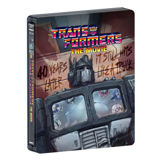 THE TRANSFORMERS: THE MOVIE [40TH ANNIVERSARY LIMITED EDITION STEELBOOK] (SHOUT FACTORY) (4K UHD+BLU-RAY)