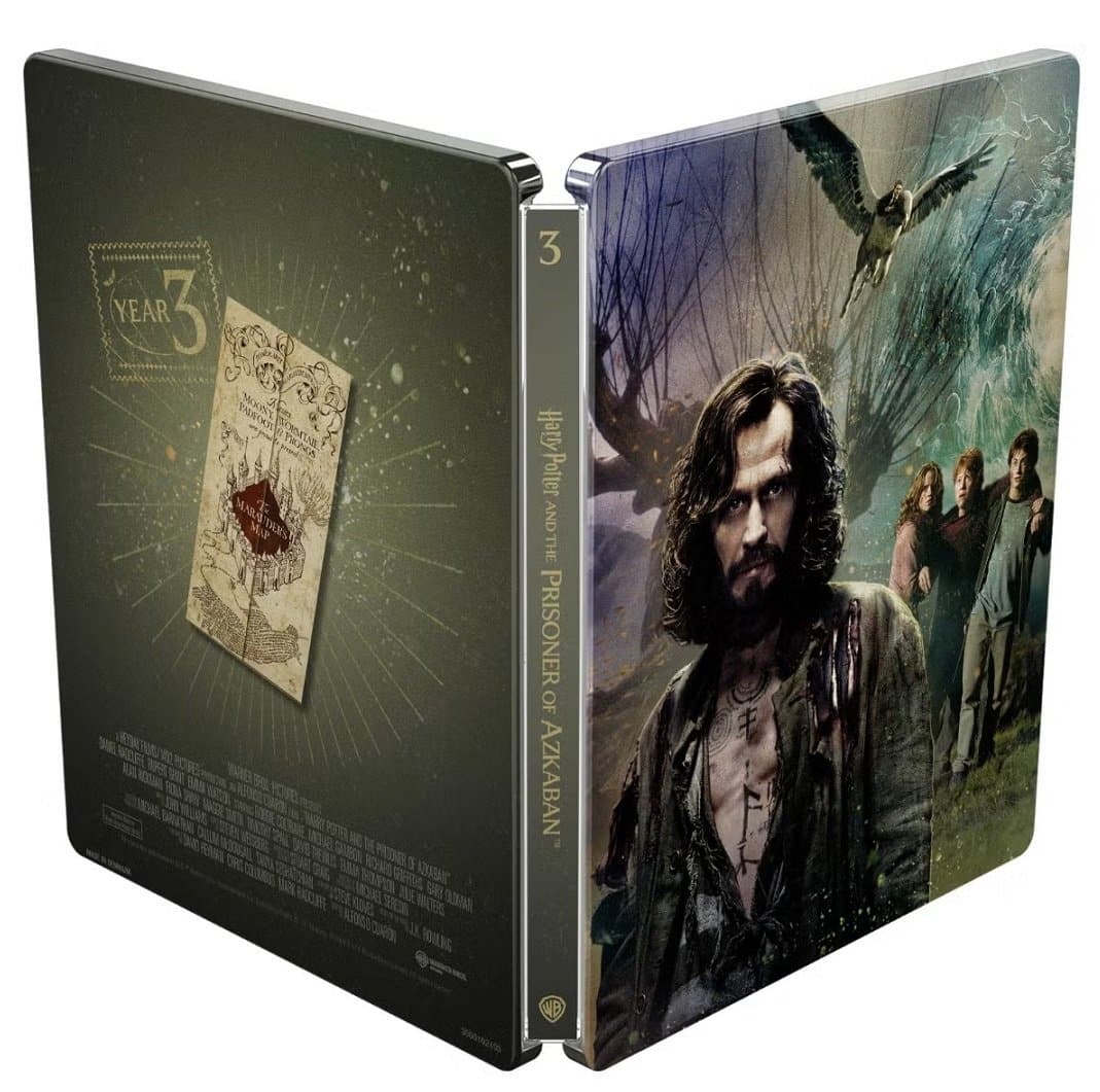HARRY POTTER COLLECTION [25TH ANNIVERSARY STEELBOOK LIBRARY CASE] (WARNER BROTHERS) (4K UHD) (UK IMPORT)