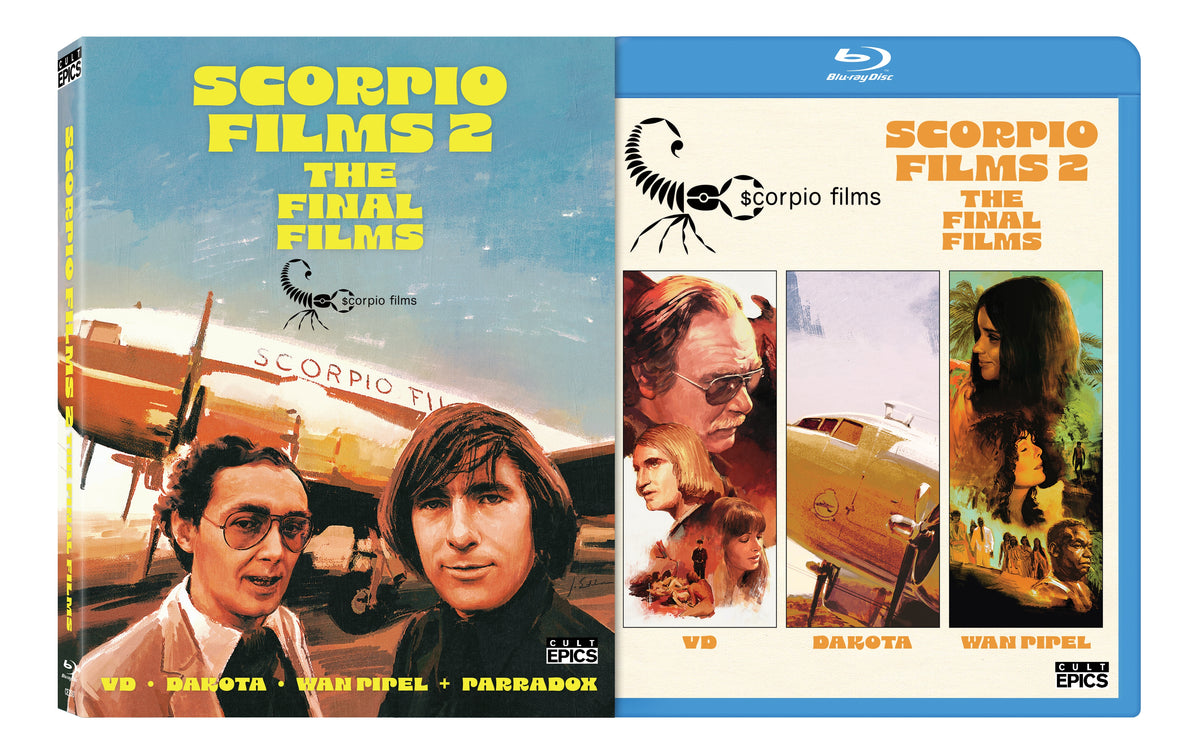 SCORPIO FILMS 2: THE FINAL FILMS - CULT EPICS 4-DISC BLU-RAY BOX SET