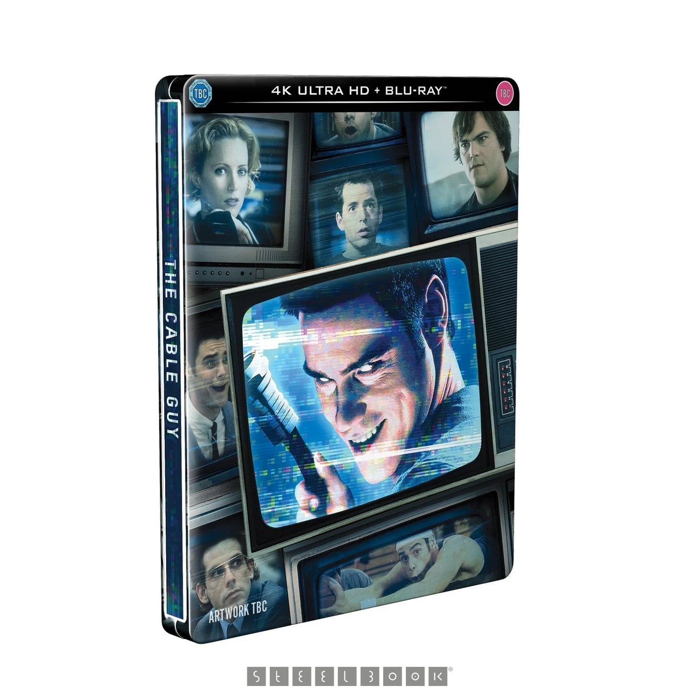 THE CABLE GUY [LIMITED EDITION STEELBOOK] (SONY PICTURES) (4K UHD+BLU-RAY) (UK IMPORT)