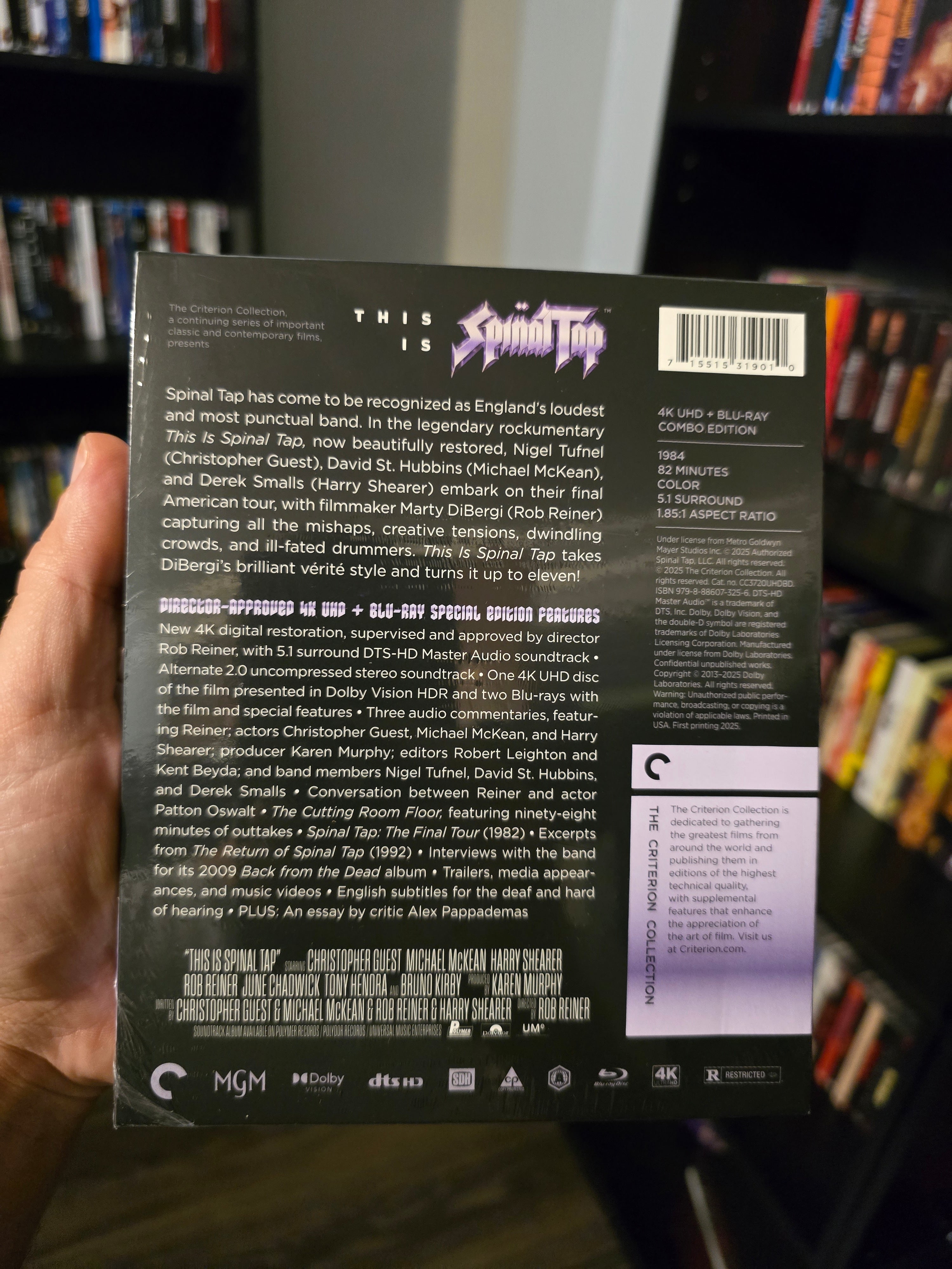 THIS IS SPINAL TAP (CRITERION) (4K UHD+BLU-RAY)
