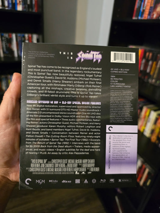 THIS IS SPINAL TAP (CRITERION) (4K UHD+BLU-RAY)