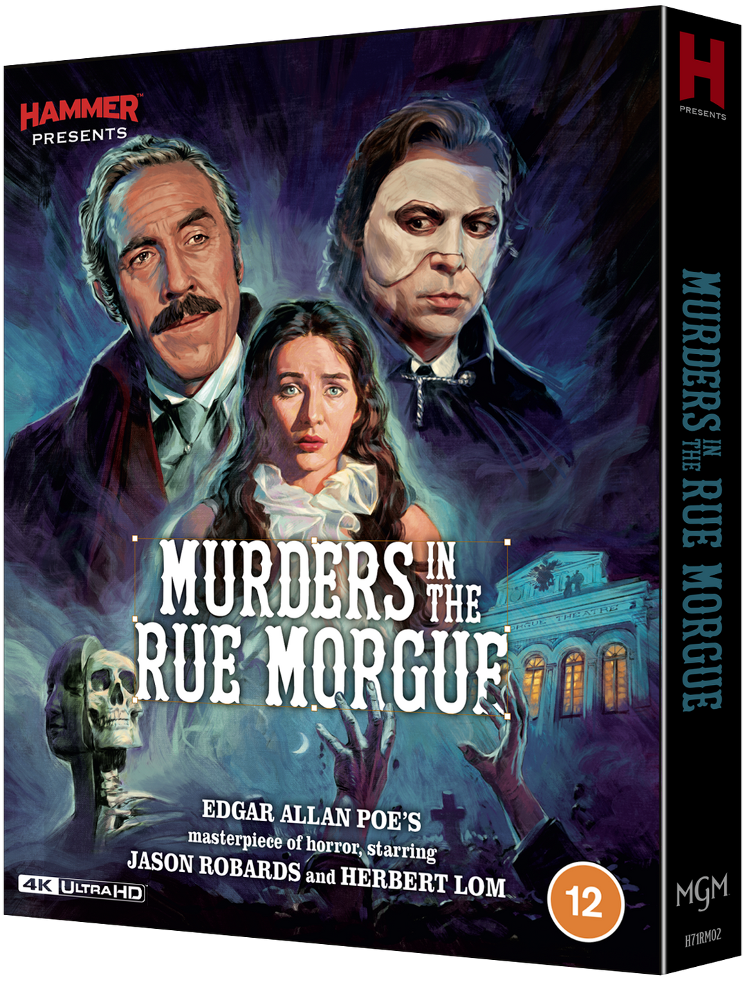 MURDERS IN THE RUE MORGUE (HAMMER FILMS) (4K UHD)