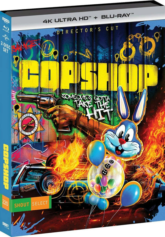 Copshop – Shout! Select Director’s Cut 4K UHD + Blu-ray